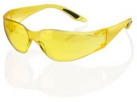 B BRAND Vegas Veiligheidsbril, UV-Filter, Geel (doos 10 stuks)