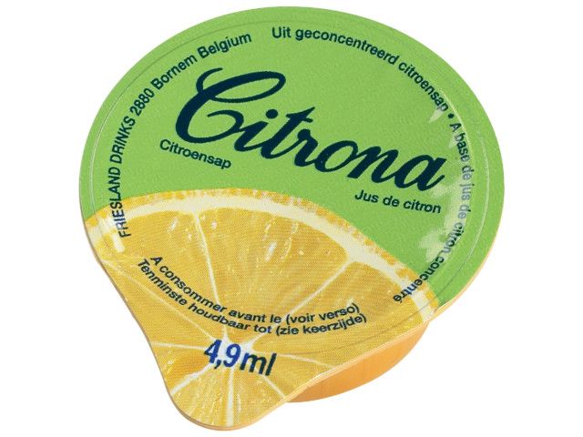 Citroencupjes Citrona/doos 120x4,9 ml