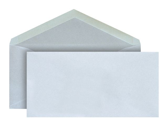 Dienst envelop gegomde klep - EA 5/6 110 x 220 mm, 80 g/mu00b2 (pak 500 stuks)
