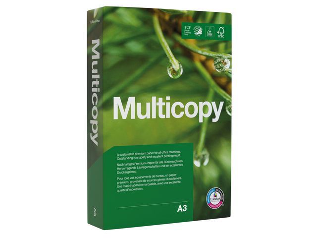 Multicopy Original papier A3, 80 g/mu00b2 (doos 5 x 500 vel)