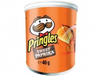 Chips Pringles paprika 40g/pk 12 kokers