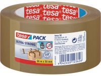 Verpakkingstape Tesa PVC 50mmx66m br/pk6